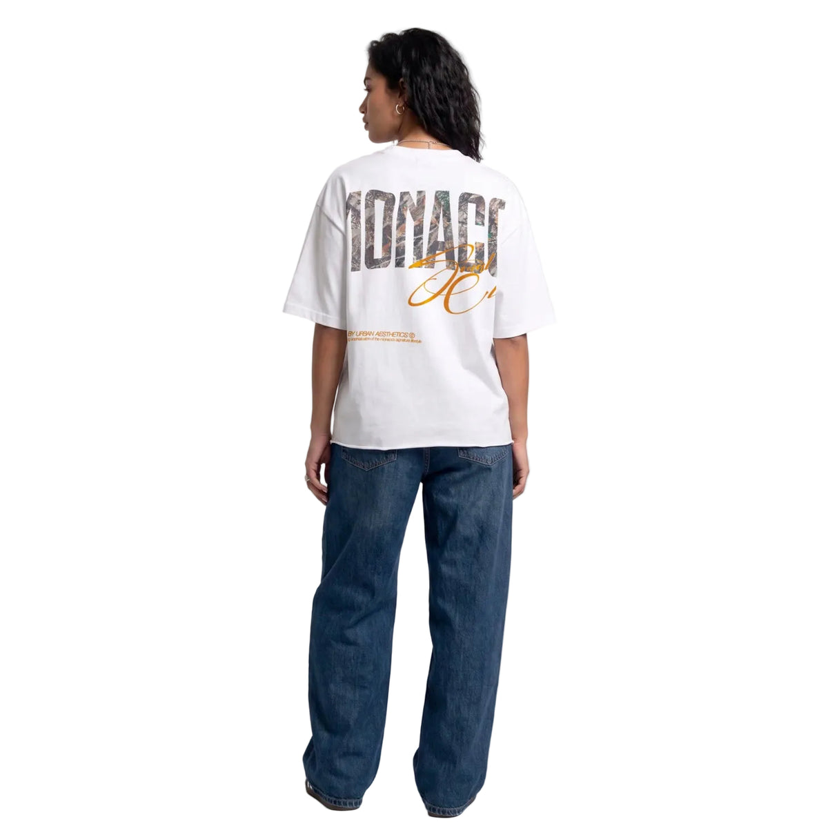 T-SHIRT MONACO HERITAGE Camo- Blanc