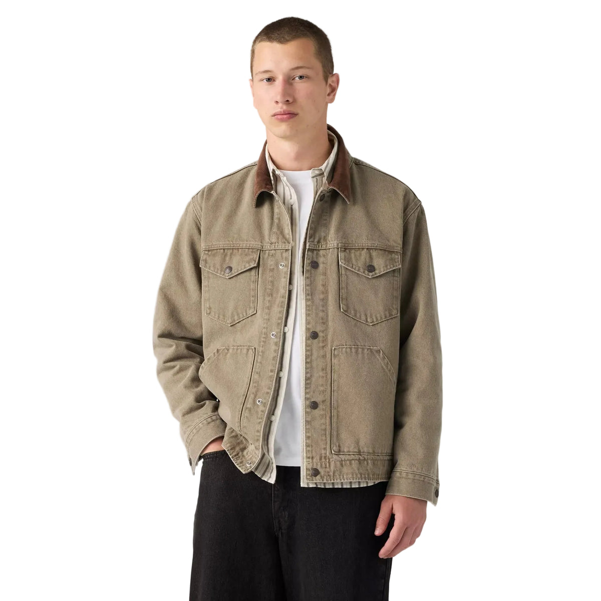 Blouson camionneur Munroe - Sable