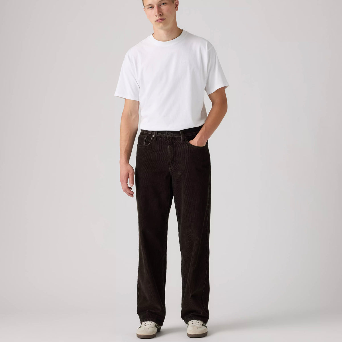 Jeans 578™ Baggy en velours côtelé - Brun