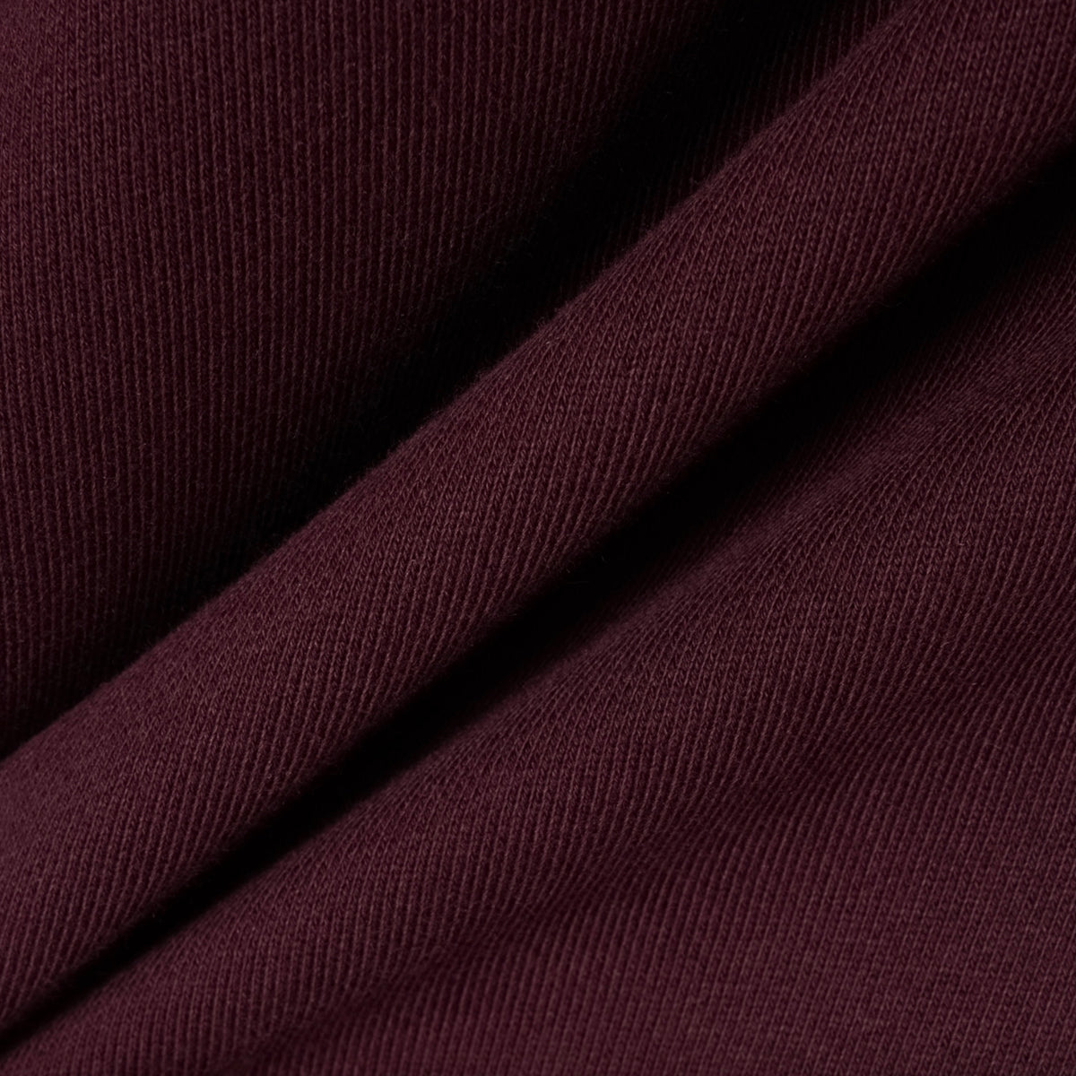 Sweatshirt à capuche molleton de coton - Marron Bourgogne