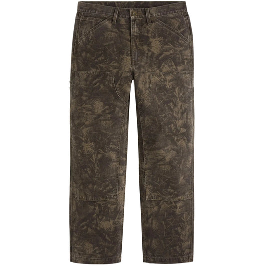 Jean menuisier doublé au genou 568MC ample droit - Camo