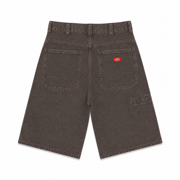 Short en jean ample 958 13-Inch - Brun foncé