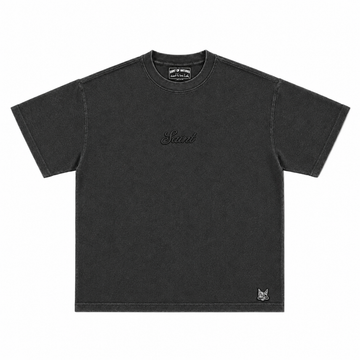 T-shirt Saint signature Piqué - noir