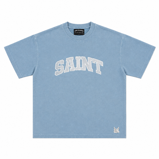 Saint Piqué T-Shirt - Baby blue