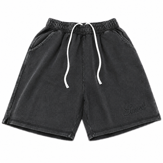 Saint Piqué Shorts - Black