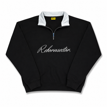 "ASCENT" QUARTER ZIP - NOIR