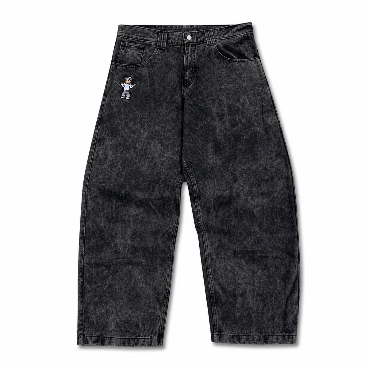"ARCHIVE" DENIM PANTS - GREY WASH