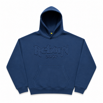 "VOID" HOODIE - BLEU