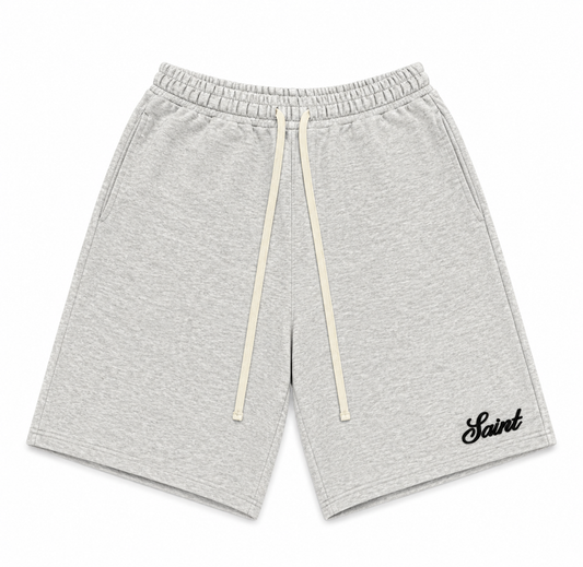 Saint Shorts signature- Heather grey