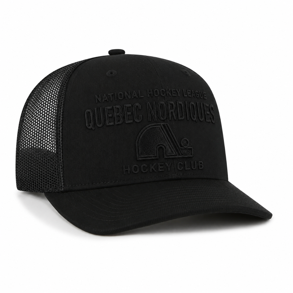 QUEBEC NORDIQUES '47 TRUCKER - Noir/noir