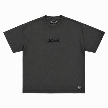 T-shirt Saint signature - Gris foncé