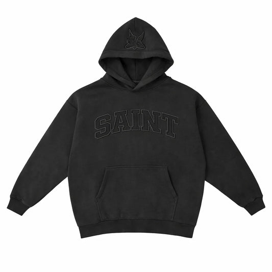 Hoodie-Saint Logo Black/BLK