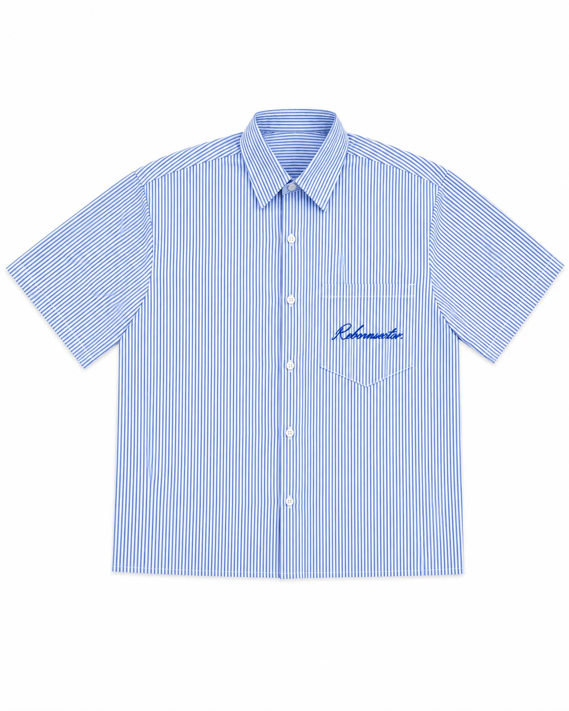 "RIVIERA" STRIPE SHIRT - BLUE