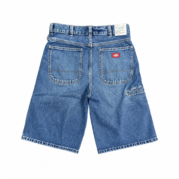 Short en jean ample 958 13-Inch - Bleu moyen délavé