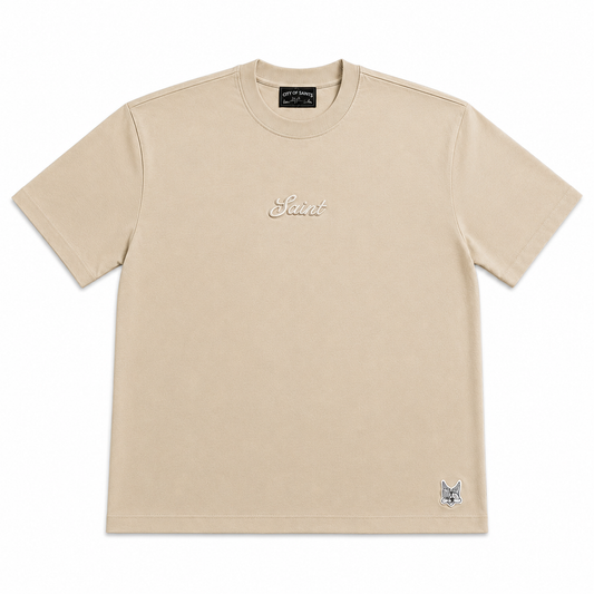 Saint Signature Tee - CREAM