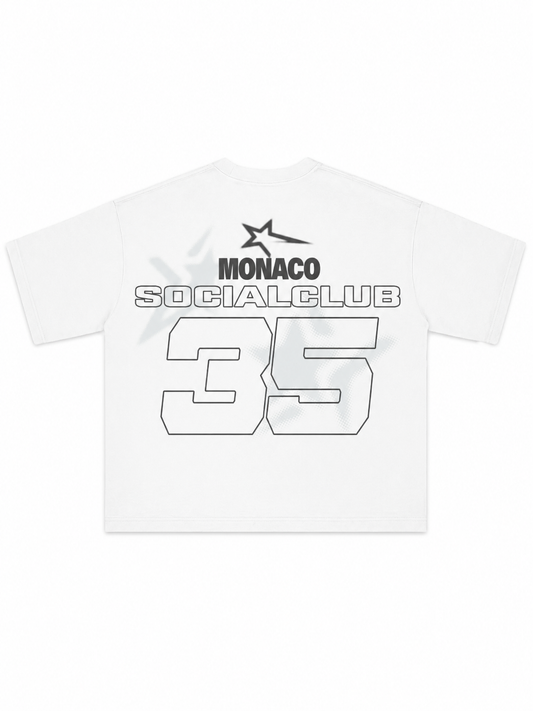 35 JERSEY TEE - White