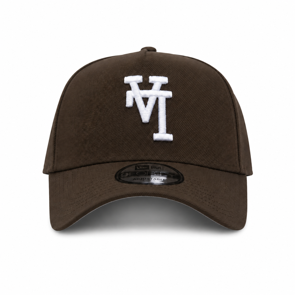 Los Angeles Dodgers 'Upside Down LA Logo' 9FORTY A-Frame Snapback - Brun