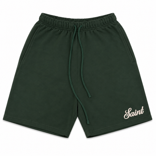 Saint Shorts signature- Forest green