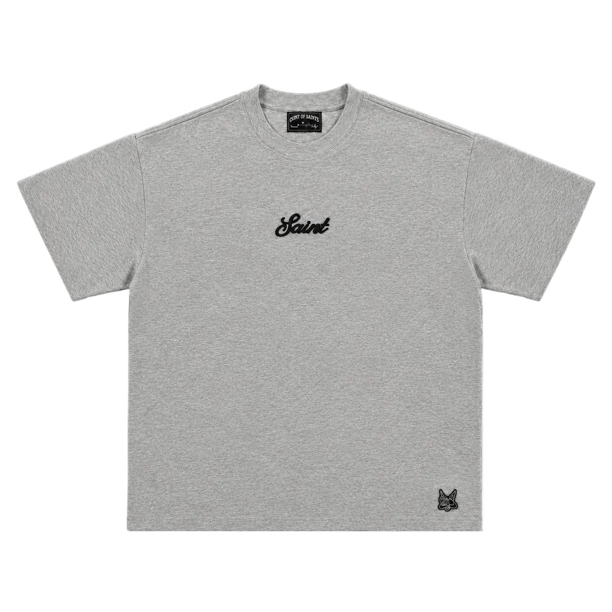 T-shirt Saint signature - Gris athlétique