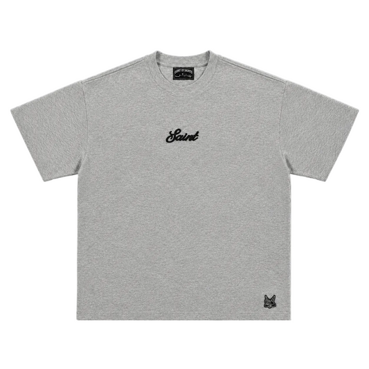 Saint Signature Tee - Athletic Grey