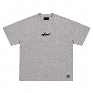 T-shirt Saint signature - Gris athlétique