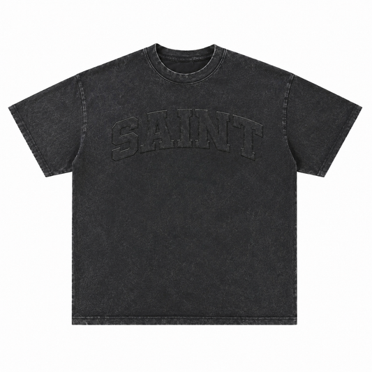 Saint Heavyweight T-Shirt Black wash
