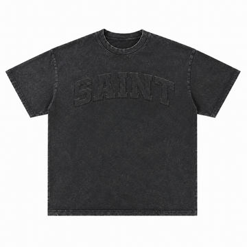 Saint Heavyweight T-Shirt Black wash