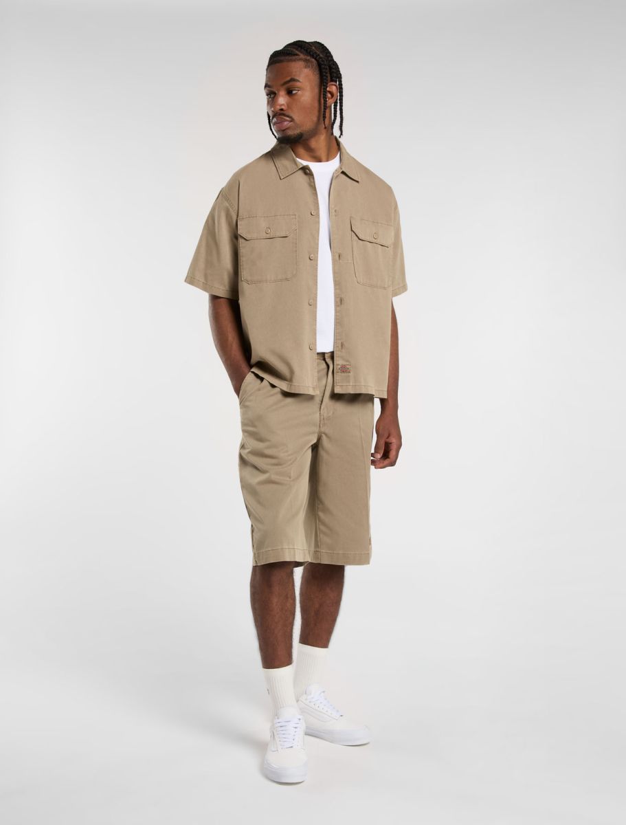 MENS UNIONVILLE GD S/S WORK SHIRT - DESERT SAND