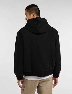 Dickies Hilham Hooded Canvas Jacket - Black