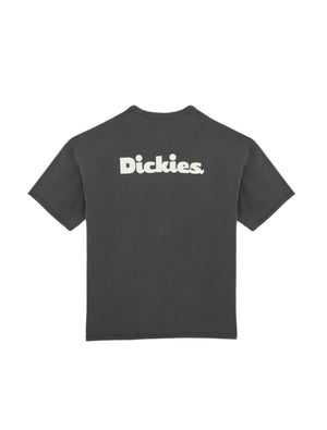 T-shirt teint en pièce mi-lourd Slayden - Noir