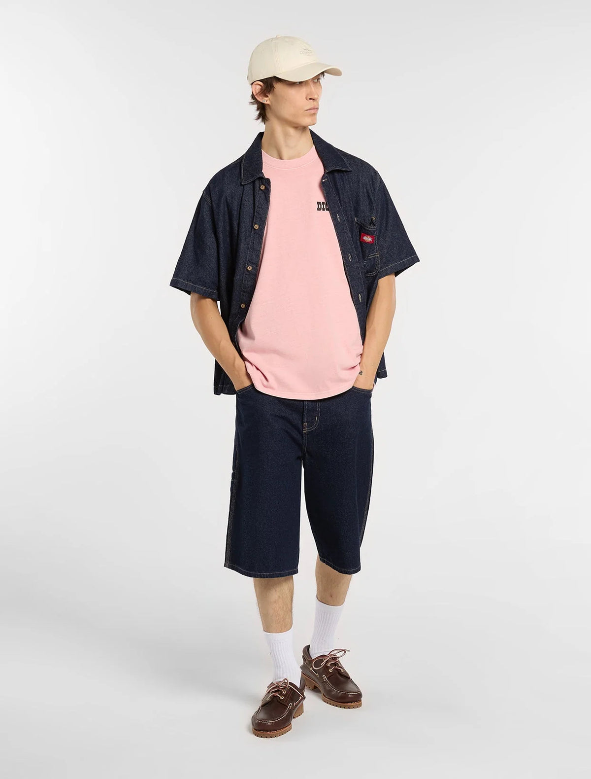 Buchtell midweight t-shirt - Pink