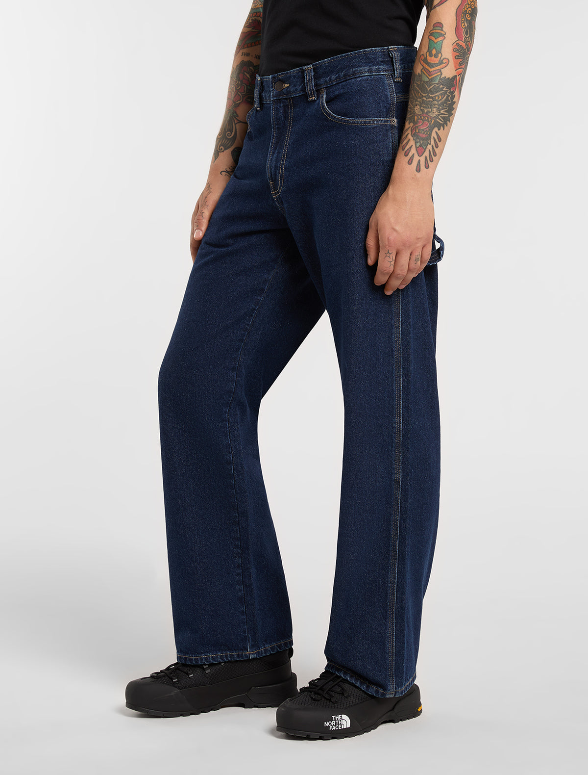 997 loose straight carpenter jeans - Dark indigo