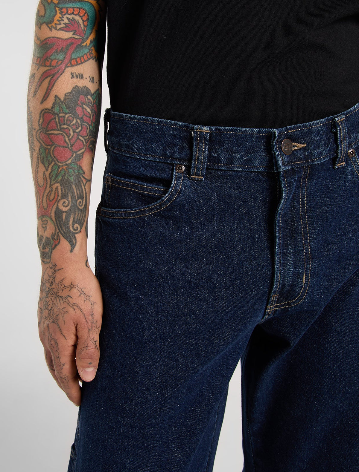 997 loose straight carpenter jeans - Dark indigo