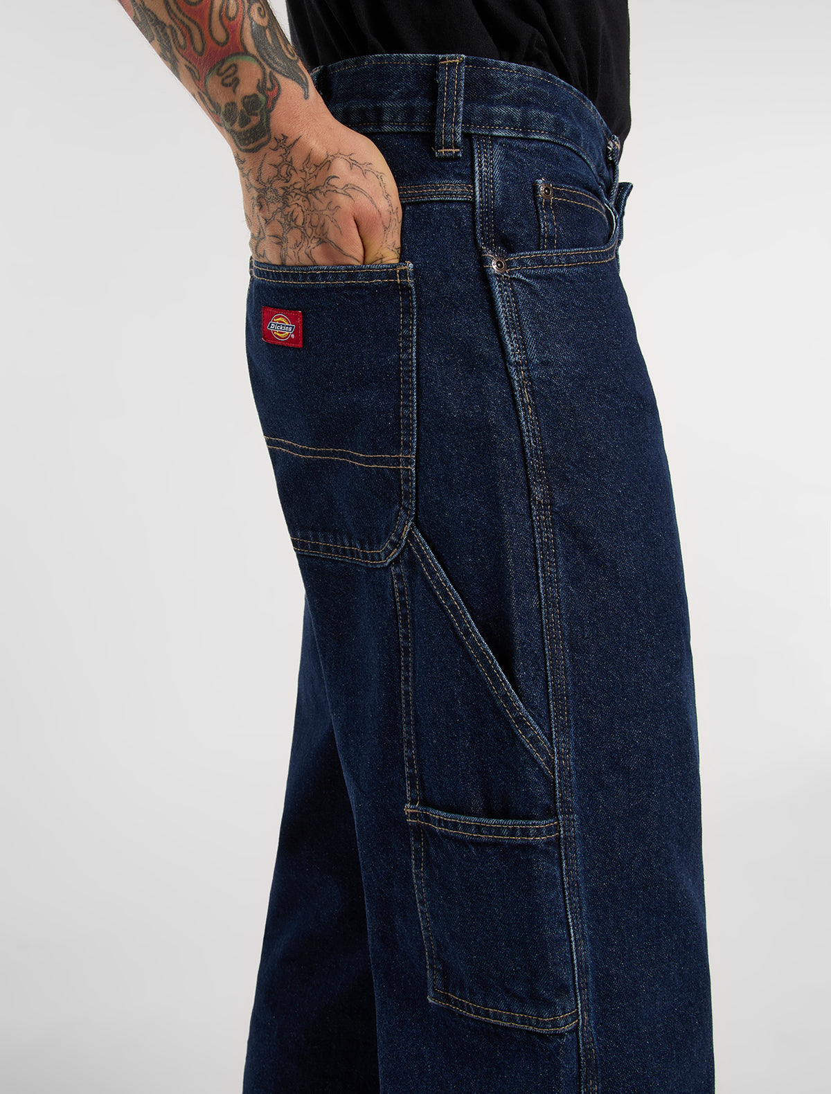 997 loose straight carpenter jeans - Dark indigo