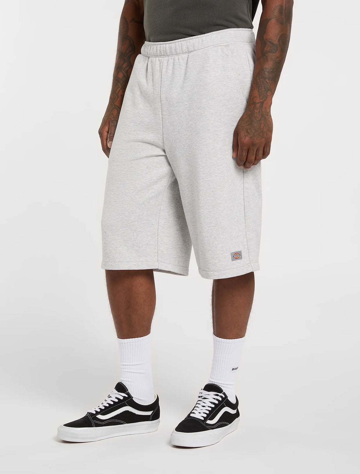 MENS STREETSBORO 13" SWEAT SHORT - LIGHT GRAY 