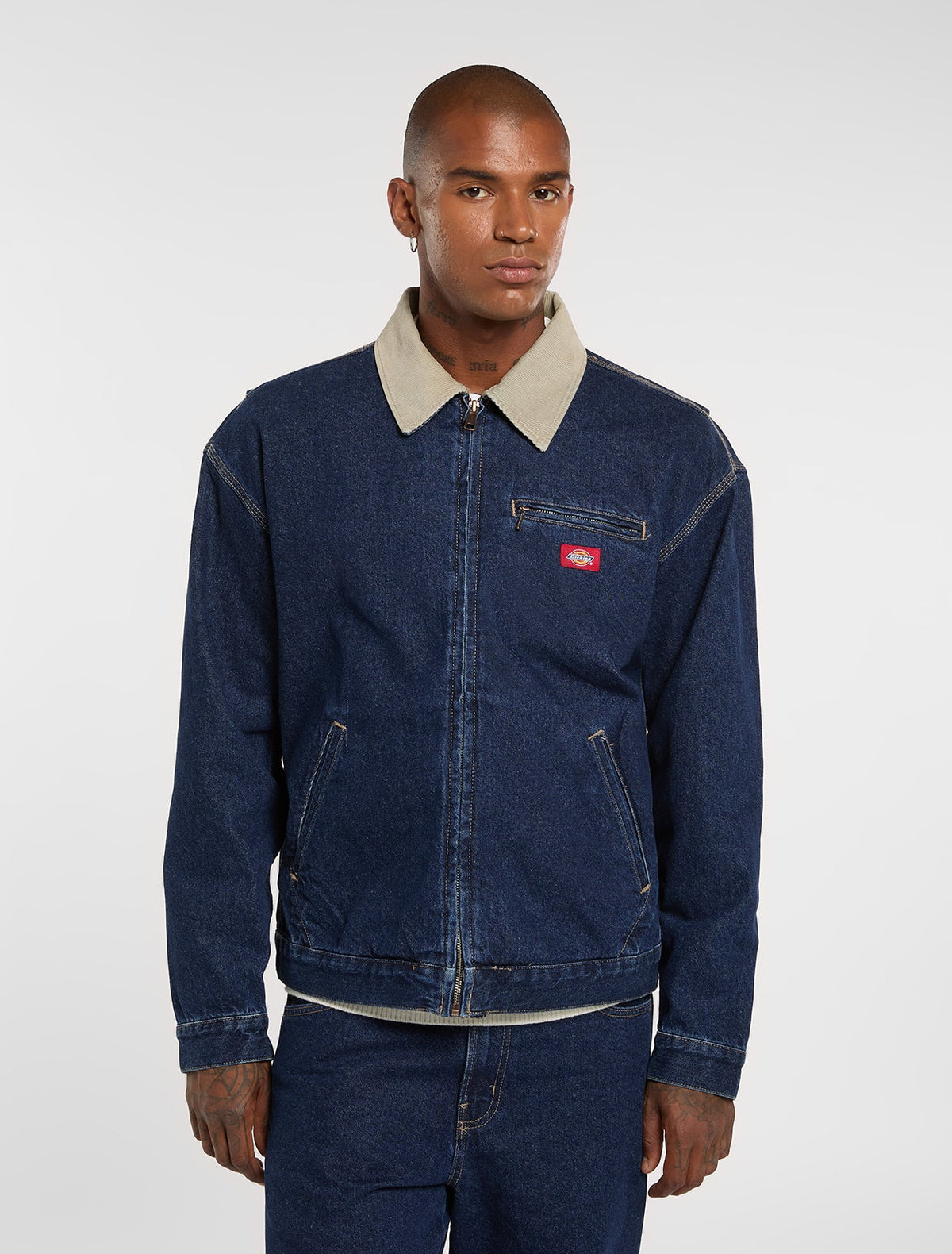 Denim painter jacket - Dark Indigo