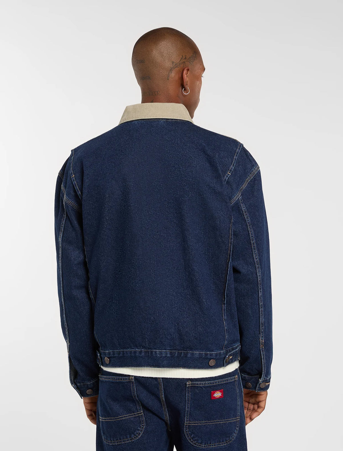Denim painter jacket - Dark Indigo
