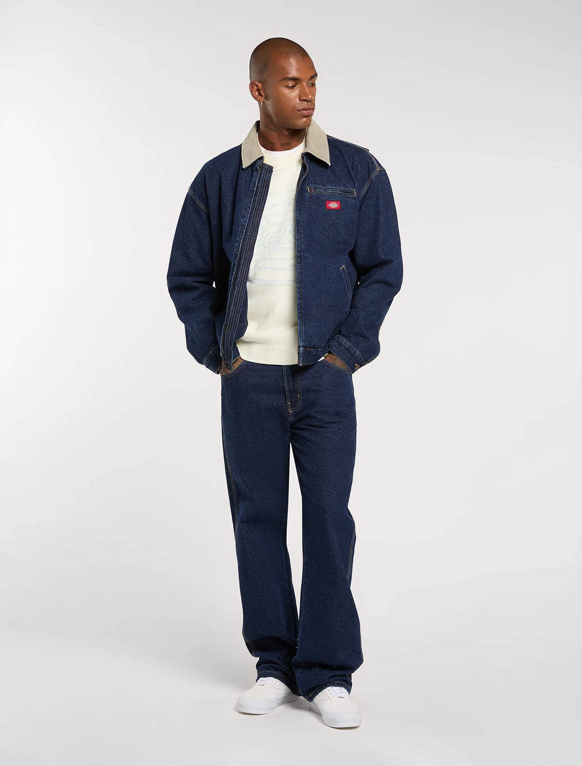 Denim painter jacket - Dark Indigo