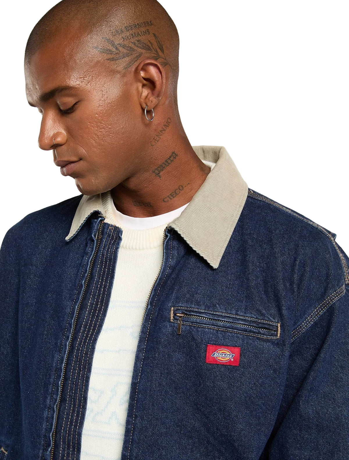 Denim painter jacket - Dark Indigo