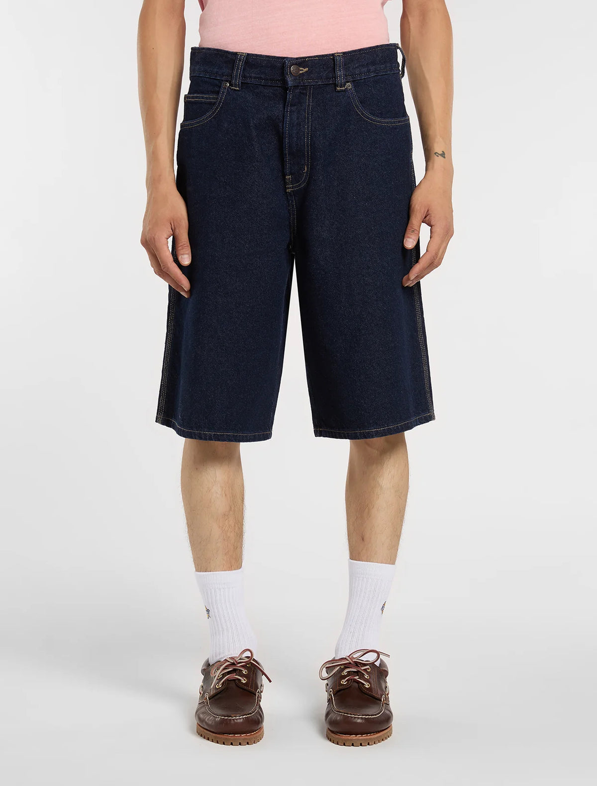 958 13-Inch loose short jeans -  Rinsed