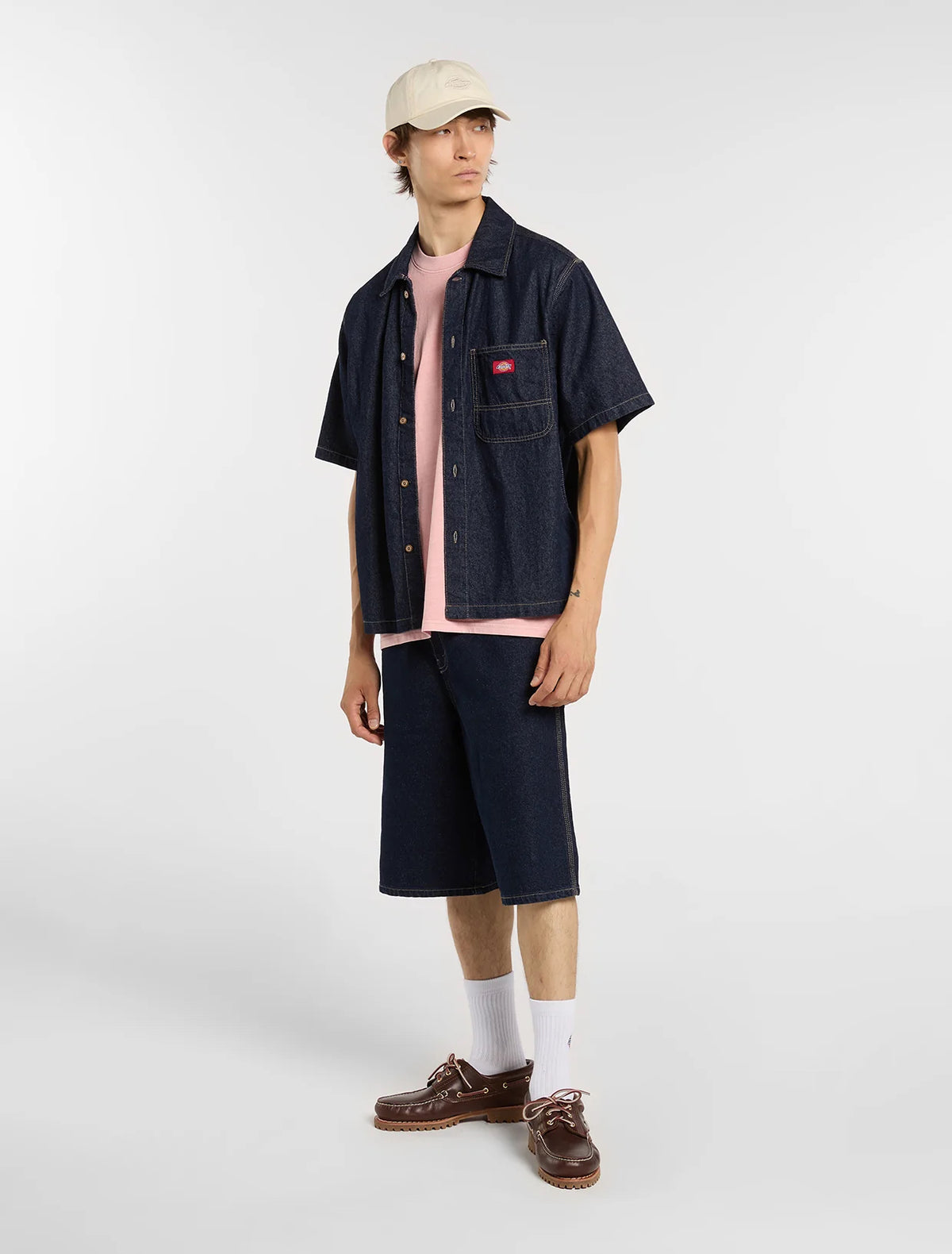 958 13-Inch loose short jeans -  Rinsed