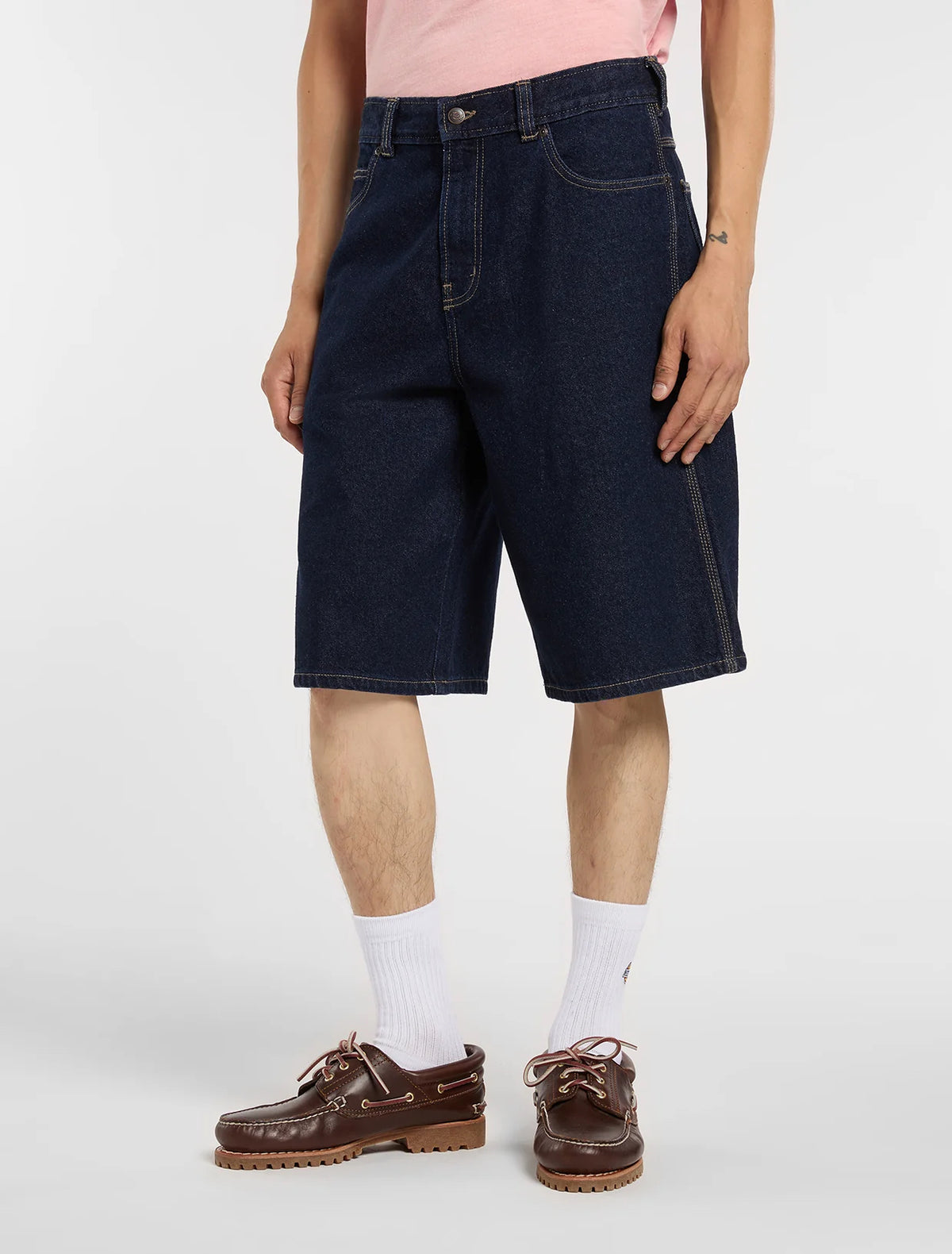 958 13-Inch loose short jeans -  Rinsed