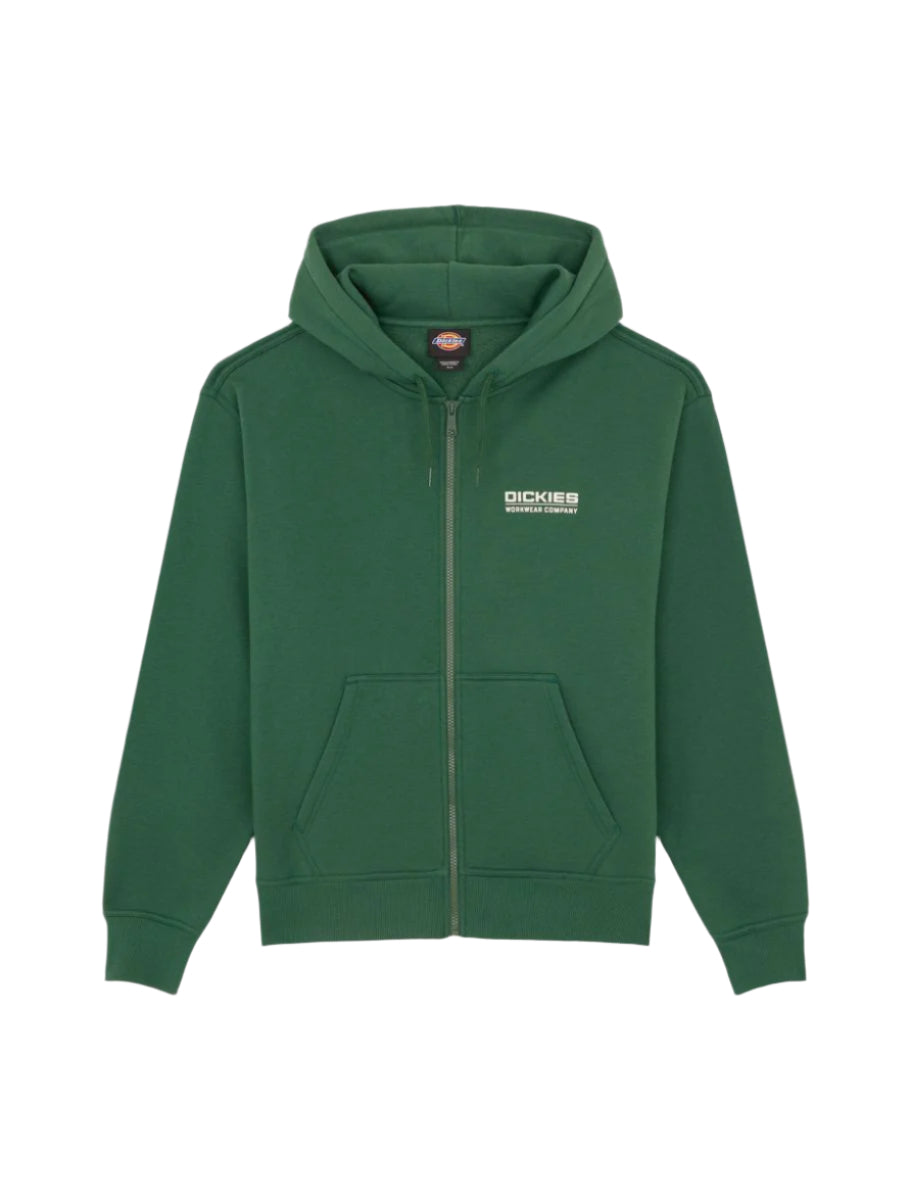 Sweat à capuche zippé Bolivar - Pin