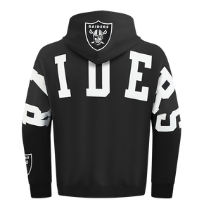 Pro Standard 'Las Vegas Raiders Wingspan' Drop Shoulder Hoodie (Black)
