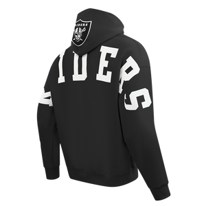 Pro Standard 'Las Vegas Raiders Wingspan' Drop Shoulder Hoodie (Black)
