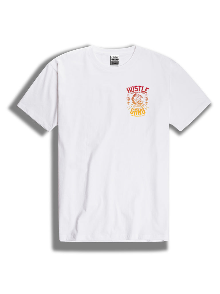 Rise Tee in white