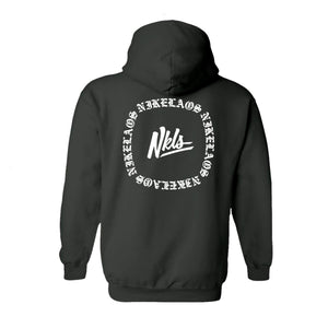 Hoodie championship (Front/Back print) Charcoal