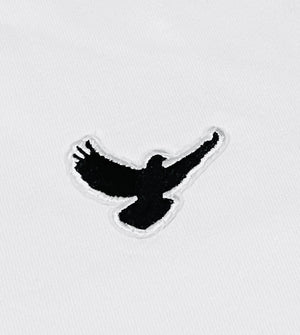 Bird patch tee in White