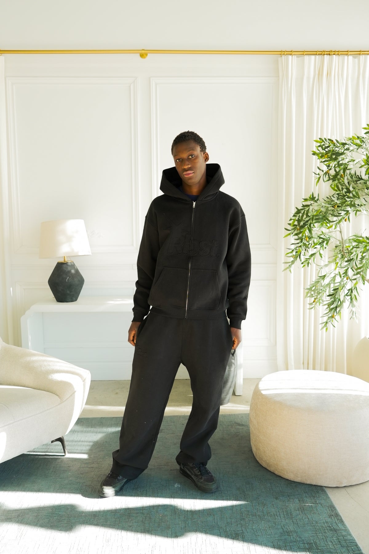 "EVOLVE" SWEATPANTS - Noir