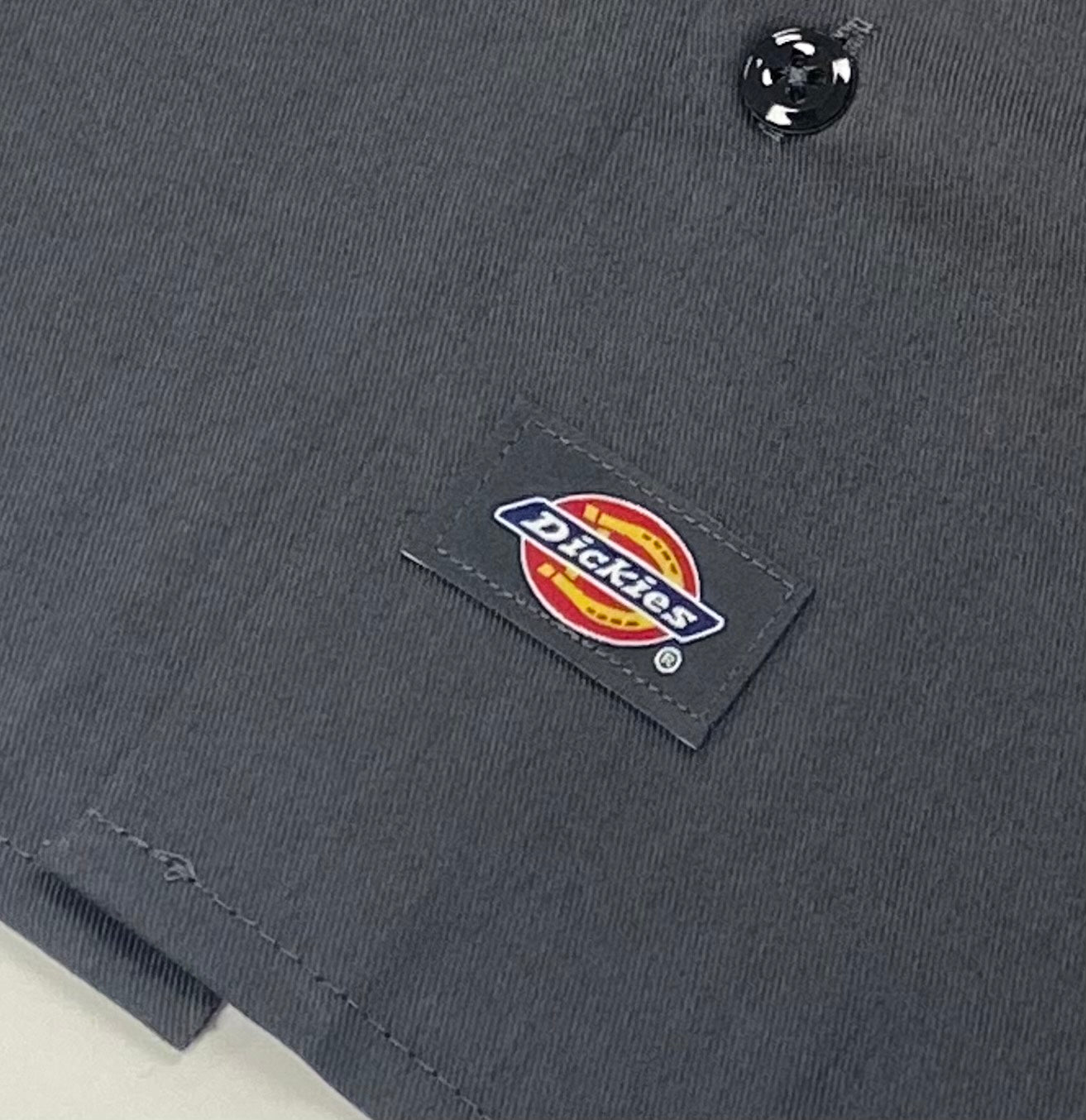 Short Sleeve Work Shirt - Charcoal gray